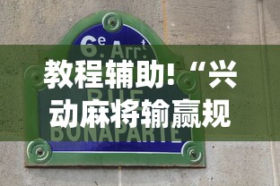 教程辅助!“兴动麻将输赢规律”(详细透视教程)-