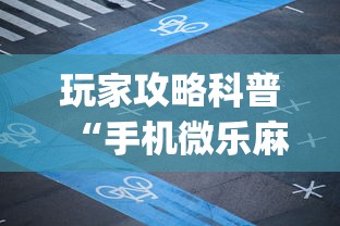 玩家攻略科普“手机微乐麻将有赢的规律吗[玩家必赢神器]